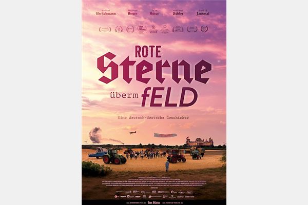 Rote Sterne überm Feld